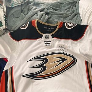 Signed Adam Henrique Anaheim ducks jersey